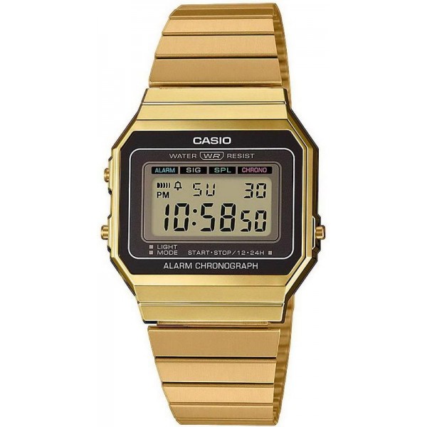 Orologio Unisex Casio Vintage A700WEG-9AEF Comprare Orologio Unisex Casio Vintage A700WEG-9AEF