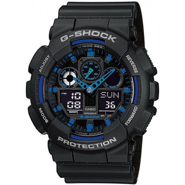 Casio G-Shock Herrenuhr GA-100-1A2ER Casio G-Shock Herrenuhr GA-100-1A2ER kaufen