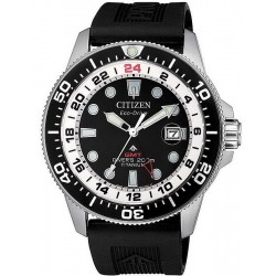 Citizen Herrenuhr Promaster Diver's Eco-Drive Super Titan GMT BJ7110-11E