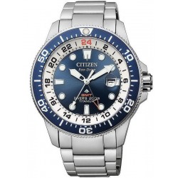 Citizen Herrenuhr Promaster Diver's Eco-Drive Super Titan GMT BJ7111-86L