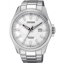 Citizen Herrenuhr Super Titanium Eco-Drive BM7470-84A