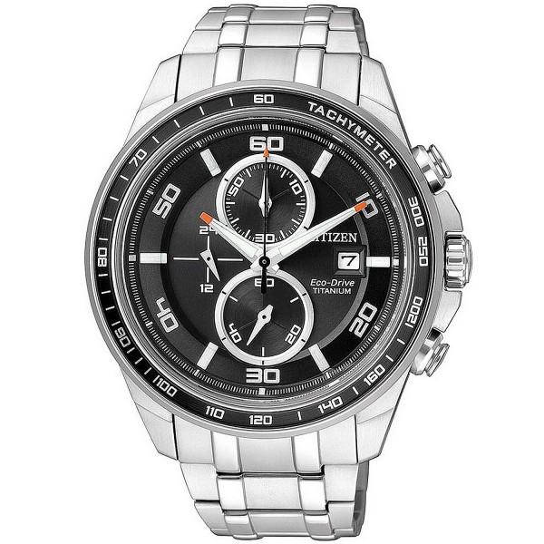 Buy Citizen Men's Watch Super Titanium Chrono Eco-Drive CA0340-55E