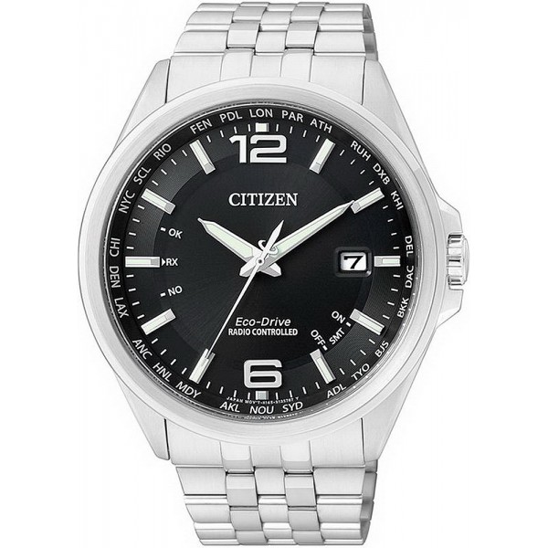 Orologio da Uomo Citizen Radiocontrollato Evolution 5 Eco-Drive CB0010-88E Comprare Orologio da Uomo Citizen Radiocontrollato Evolution 5 Eco-Drive CB0010-88E