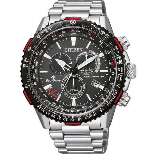 Citizen Men's Watch Radio Controlled Chrono Pilot CB5001-57E Buy Citizen Men's Watch Radio Controlled Chrono Pilot CB5001-57E
