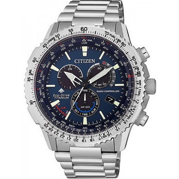 Reloj para Hombre Citizen Radiocontrolado Crono Pilot Super Titanium CB5010-81L Comprar Reloj para Hombre Citizen Radiocontrolado Crono Pilot Super Titanium CB5010-81L