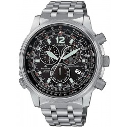 Citizen Herrenuhr Promaster Land Funkuhr Chrono Pilot Super Titanium CB5850-80E