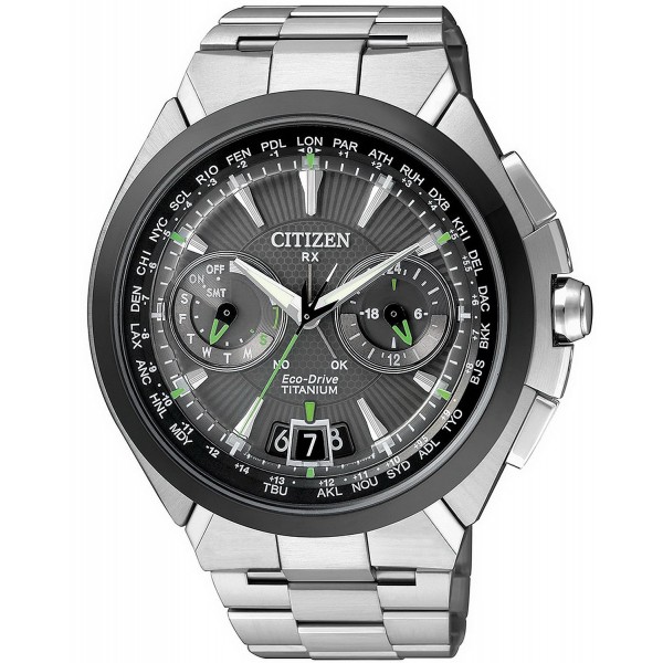 Orologio da Uomo Citizen Satellite Wave H950 Titanio Eco-Drive CC1084-55E Comprare Orologio da Uomo Citizen Satellite Wave H950 Titanio Eco-Drive CC1084-55E