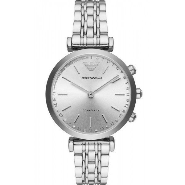 Emporio Armani Connected Women's Watch Gianni T-Bar ART3018 Hybrid Smartwatch Buy Emporio Armani Connected Women's Watch Gianni T-Bar ART3018 Hybrid Smartwatch