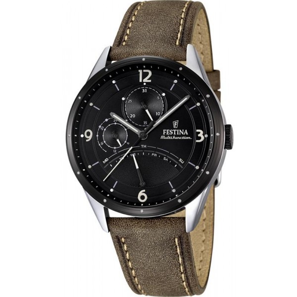 Festina Men's Watch Retro Multifunction Quartz F16848/1 Buy Festina Men's Watch Retro Multifunction Quartz F16848/1