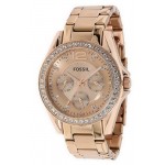 Buy Fossil Ladies Watch Riley Multifunction Quartz ES2811