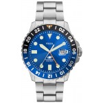 Fossil Blue GMT - Herrenuhr aus Stahl - FS5991 Bild der Fossil Blue GMT - Herrenuhr aus Stahl - FS5991