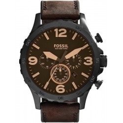 Fossil Herrenuhr Nate JR1487 Quarz Chronograph