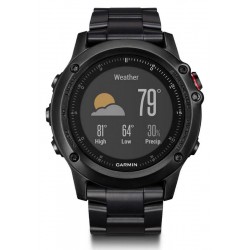 Montre Garmin Homme Fēnix 3 HR Sapphire 010-01338-7D