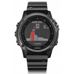 Montre Garmin Homme Fēnix 3 HR Sapphire 010-01338-7E
