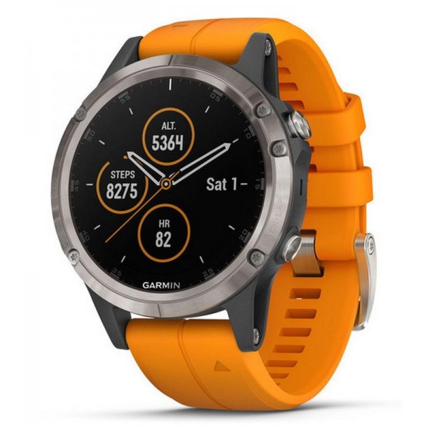 Orologio Garmin Uomo Fēnix 5 Plus Sapphire 010-01988-05 Comprare Orologio Garmin Uomo Fēnix 5 Plus Sapphire 010-01988-05