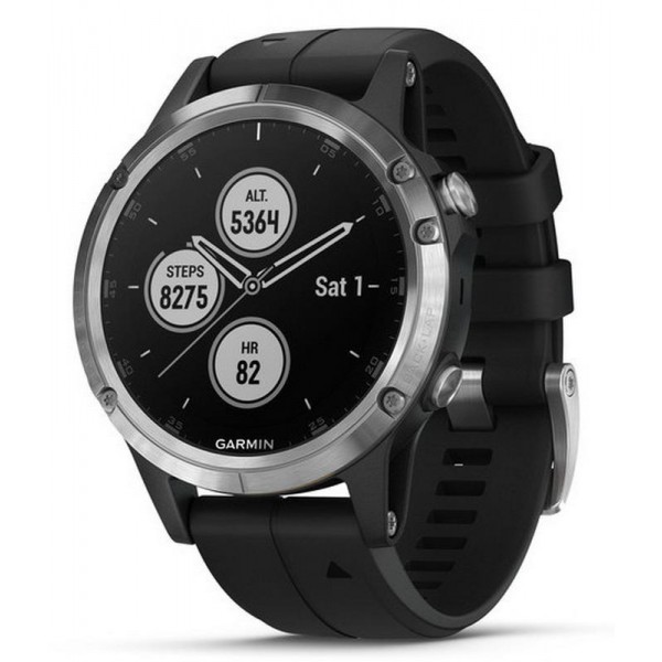 Montre Garmin Homme Fēnix 5 Plus Glass 010-01988-11 Acheter Montre Garmin Homme Fēnix 5 Plus Glass 010-01988-11