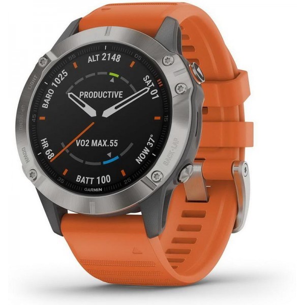 Reloj Garmin Hombre Fēnix 6 Sapphire 010-02158-14 Comprar Reloj Garmin Hombre Fēnix 6 Sapphire 010-02158-14