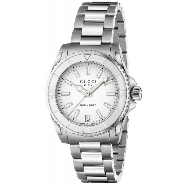 Buy Gucci Women's Watch Dive Medium YA136402 Quartz