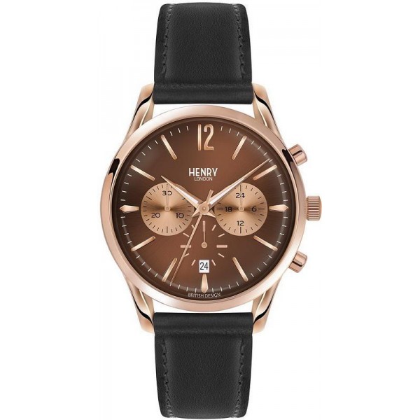 Acheter Montre Henry London Homme Harrow HL39-CS-0054 Chronographe Quartz