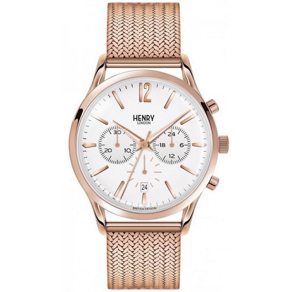 Henry London Unisex Watch Richmond Quartz Chronograph HL41-CM-0040 Buy Henry London Unisex Watch Richmond Quartz Chronograph HL41-CM-0040