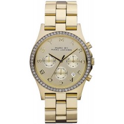Marc Jacobs Damenuhr Henry MBM3105 Chronograph