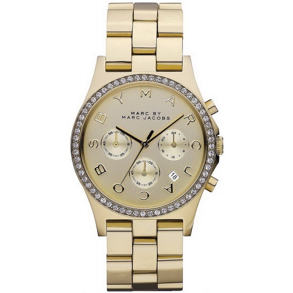 Marc Jacobs Damenuhr Henry MBM3105 Chronograph Kaufen Sie Marc Jacobs Damenuhr Henry MBM3105 Chronograph