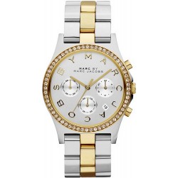 Marc Jacobs Damenuhr Henry Chronograph MBM3197