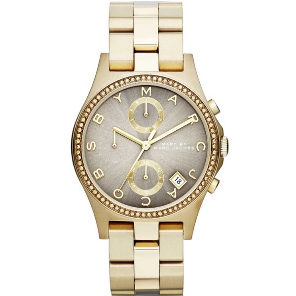 Montre Femme Marc Jacobs Henry MBM3298 Chronographe Acheter Montre Femme Marc Jacobs Henry MBM3298 Chronographe