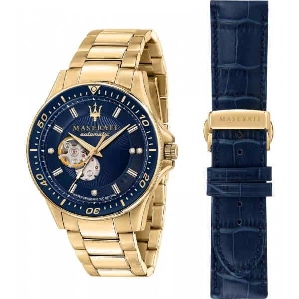 Comprar Reloj Hombre Maserati Sfida Diamonds Automático R8823140004
