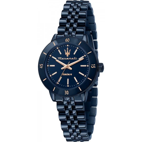 Orologio Donna Maserati Successo Solar Blue R8853149501 Comprare Orologio Donna Maserati Successo Solar Blue R8853149501