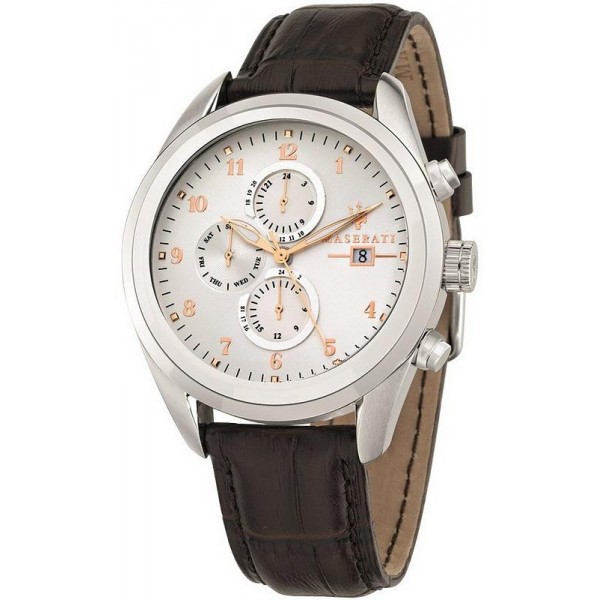 Montre Homme Maserati Traguardo Multifonction Quartz R8871612003 Acheter Montre Homme Maserati Traguardo Multifonction Quartz R8871612003