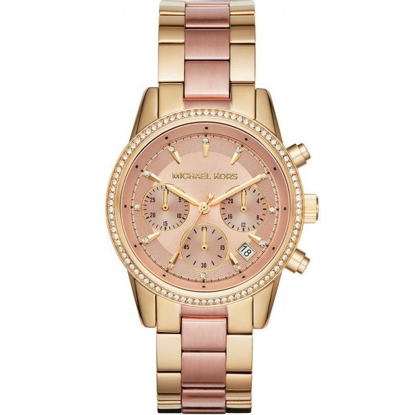 Montre Michael Kors Femme Ritz MK6475 Chronographe Acheter Montre Michael Kors Femme Ritz MK6475 Chronographe