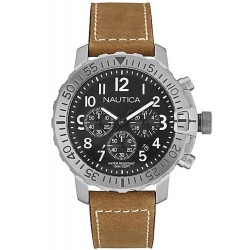 Nautica Men's Watch NMS 01 USS NAI18506G Chronograph