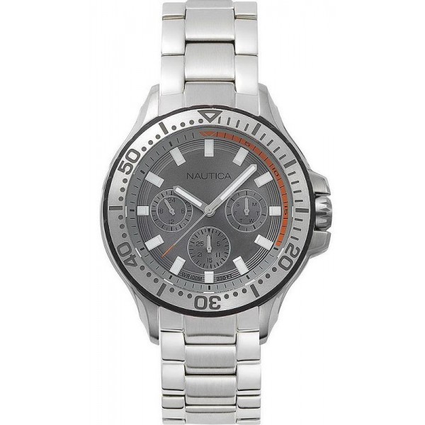 Montre Nautica Homme Auckland NAPAUC002BR Multifonction Acheter Montre Nautica Homme Auckland NAPAUC002BR Multifonction