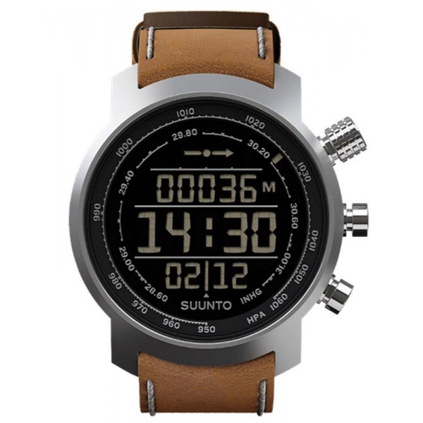 Suunto Elementum Terra Brown Leather Men's Watch SS018733000 Buy Suunto Elementum Terra Brown Leather Men's Watch SS018733000