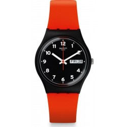 Buy Swatch Unisex Watch Gent Red Grin GB754