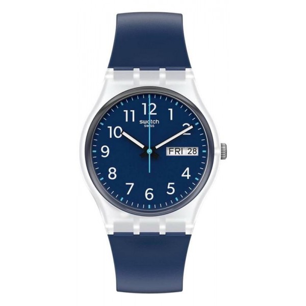 Swatch Unisex Watch Gent Rinse Repeat Navy GE725 Buy Swatch Unisex Watch Gent Rinse Repeat Navy GE725