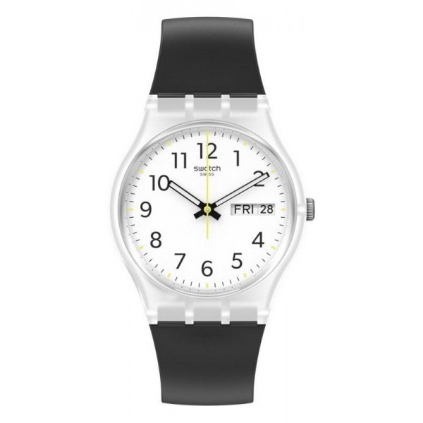 Swatch Unisex Watch Gent Rinse Repeat Black GE726 Buy Swatch Unisex Watch Gent Rinse Repeat Black GE726