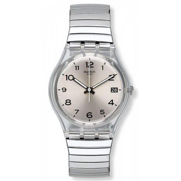 Swatch Unisex Watch Gent Silverall L GM416A Buy Swatch Unisex Watch Gent Silverall L GM416A