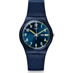 Swatch Unisexuhr Gent Sir Blue GN718