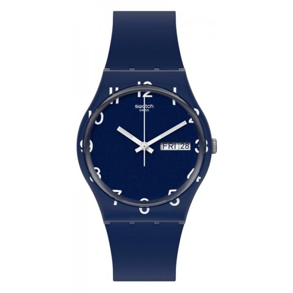 Swatch Unisex Watch Gent Over Blue GN726 Buy Swatch Unisex Watch Gent Over Blue GN726