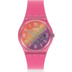 Swatch Ladies Watch Gent Orange Disco Fever GP174