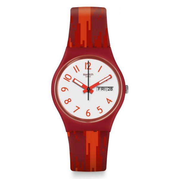 Swatch Damenuhr Gent Red Flame GR711 kaufen