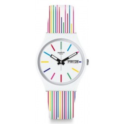 Swatch Damenuhr Gent White Samba GW712