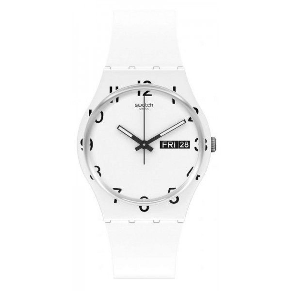 Swatch Unisex Watch Gent Over White GW716 Buy Swatch Unisex Watch Gent Over White GW716