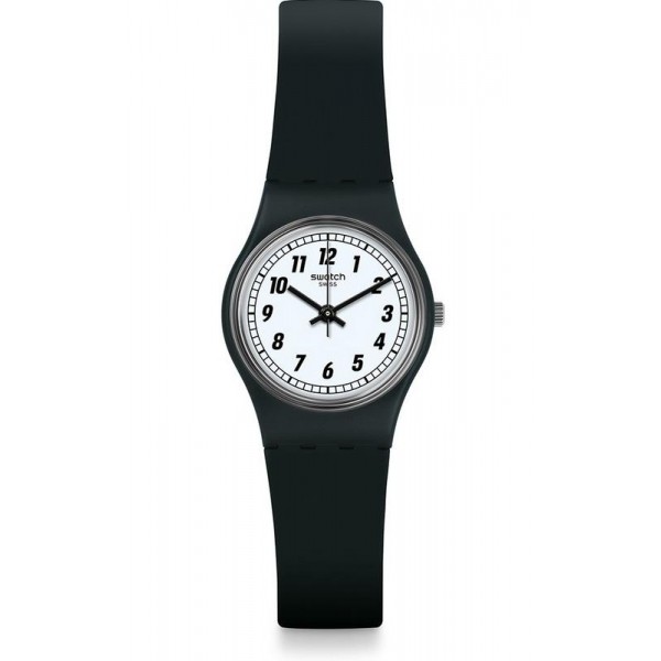 Buy Swatch Ladies Watch Lady Something Black LB184