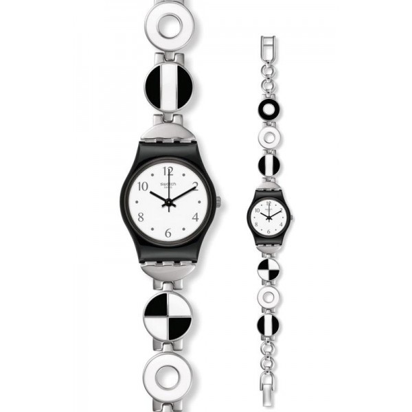 Swatch Ladies Watch Lady Blackiniere LB185G Buy Swatch Ladies Watch Lady Blackiniere LB185G