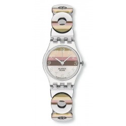 Swatch Ladies Watch Lady Metallic Dune LK258G