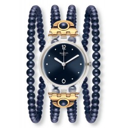 Swatch Ladies Watch Lady Night Prohibition LK352