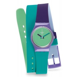 Reloj Swatch Mujer Lady Fun In Blue LV117
